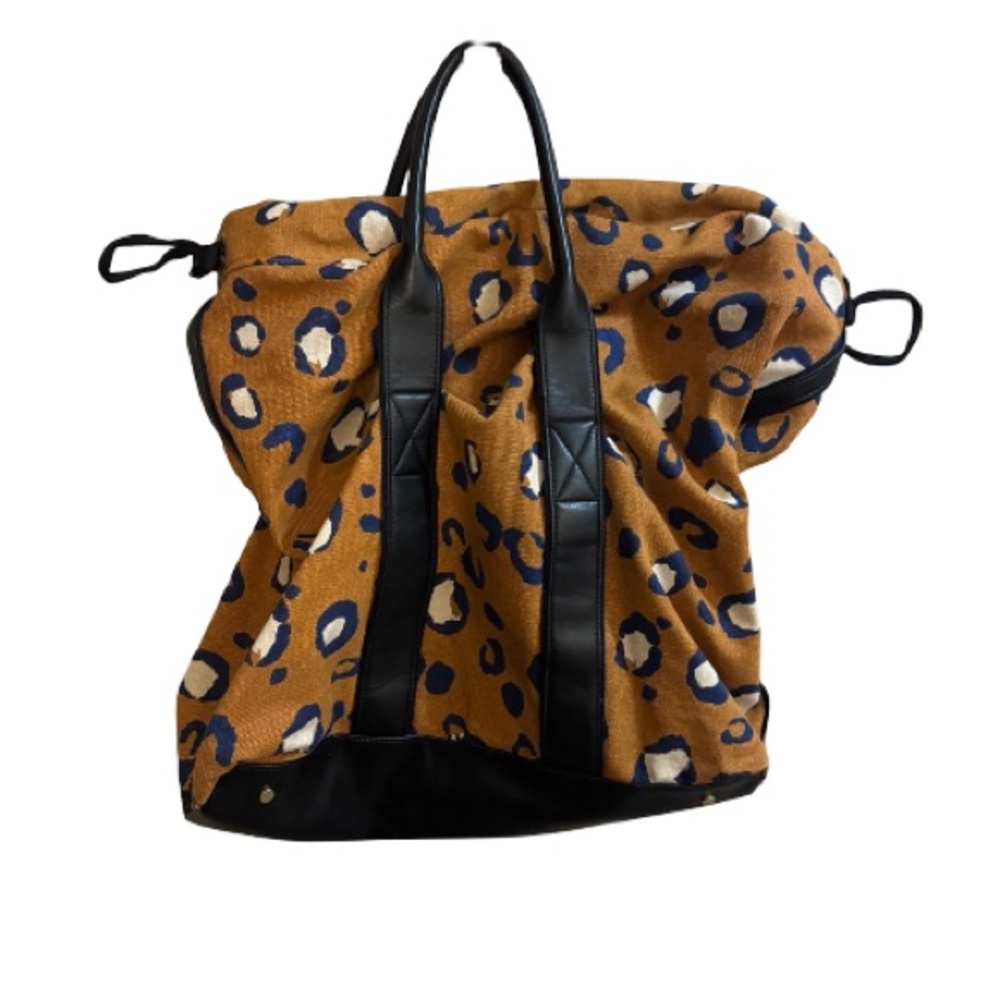 Phillip Lim Target Cheetah Canvas Duffel Bag
